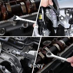 10PC Extra Long Ratchet Wrench Set/5PC Flex Head Extra Long Ratchet Wrench Set