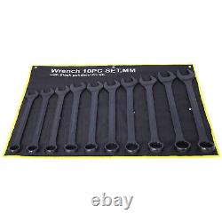 10pcs Ratcheting Double Ended Combination Wrench Set SAE & Metric 34-50mm