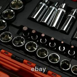 121PCS Socket Set Auto Car Repair Kit Ratchet wrenches, sockets, hand tools