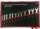 12pcs 8-19mm Metric Flexible Head Ratcheting Wrench Combination Spanner Tool Set