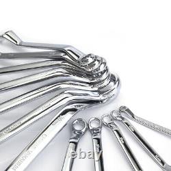 12Pcs Metric Ratcheting Wrench Set Drive Ratchet Wrench Car Repair Tool 6-32mm