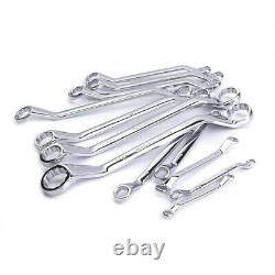 12Pcs Metric Ratcheting Wrench Set Drive Ratchet Wrench Car Repair Tool 6-32mm