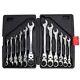 12pcs Ratchet Wrench Set Dual-purpose Movable Head Auto Repair Tool Kit 72-tooth