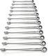 12 Pc. 12 Pt. Xl X-beam Ratcheting Combination Wrench Set, Metric 85888