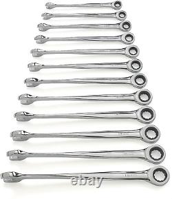 12 Pc. 12 Pt. XL X-Beam Ratcheting Combination Wrench Set, Metric 85888