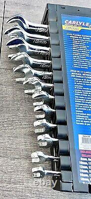 12pc Flexible Ratcheting Wrench Set Metric RWFL612M Carlyle NAPA