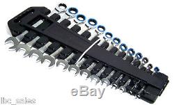 13 Pc Ratchet Wrench Set Tools Sae Chrome Vanadium