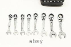 14pc Mac Tools Stubby Reversible 12pt Ratcheting Wrench Set Metric 6-19mm