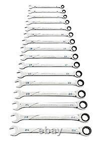 16 Pc. 120XPT Universal Spline Metric XL Combination Ratcheting Wrench Set 86427