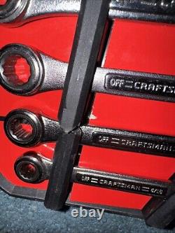 (16) Sears Craftsman USA Nos Ratcheting Wrenches 42445 42444 SAE metric Combinat