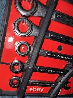 (16) Sears Craftsman USA Nos Ratcheting Wrenches 42445 42444 SAE metric Combinat