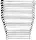 17 Pc. Gearboxt 12 Pt. Xl Double Box Ratcheting Wrench Set, Metric 85989