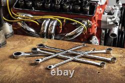 17 Pc. GearboxT 12 Pt. XL Double Box Ratcheting Wrench Set, Metric 85989