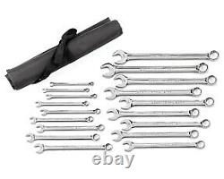 18 Pc. Metric Long Pattern Combination Non-Ratcheting Wrench Set 81920