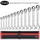 2023 Ratchet Combination Wrench Set 12 Point Socket Wrench Set