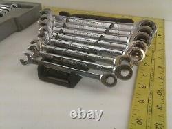 (20) Pc. (19) Gearwrench, (1) Matco Tools SAE Combination Ratcheting Wrench Set