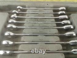 (20) Pc. (19) Gearwrench, (1) Matco Tools SAE Combination Ratcheting Wrench Set