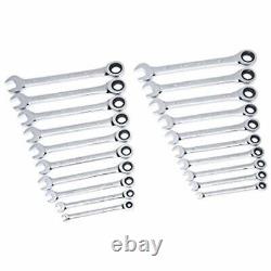 20 Pc. Ratcheting Wrench Set, SAE/Metric 35720 Hand Tools Home Improvement