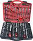 219 Pc 1/4 3/8 1/2drive Socket Set Ratchet Handle Wrench Tool Spanners Ct3748