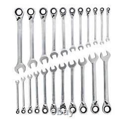 22-Piece Ratchet Wrench Set Ratcheting Wrench Set Metric SAE Wrench Set