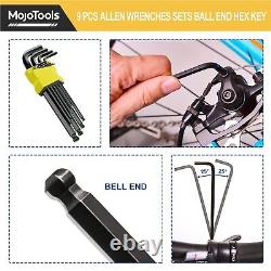 23-Piece Flex-Head Ratcheting Combination Wrench Set-Includes 14PCS Metric 8