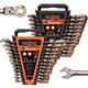 24-piece Flex-head Ratcheting Wrench Set Set Metric And Sae Ratchet Combi