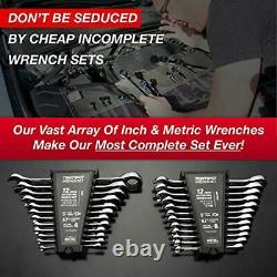 24pc IN/MM TIGHTSPOT Ratcheting Wrench Set MASTER SET 24pc Inch + Metric
