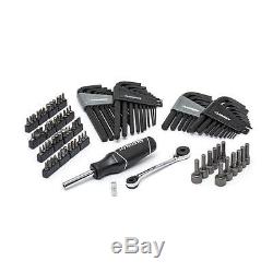 349 Piece Wrench Hex Key Ratchet Screwdriving Bits Socket Mechanics Tool Kit Set