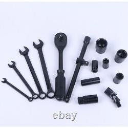 37PCS Pneumatic Socket Wrench Set Ratchet Durable Automobile Repair Hand Tools