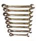 5/16 3/4, Craftsman Sae 8pc Reversible Ratcheting 12pt Wrench Set (made Usa)