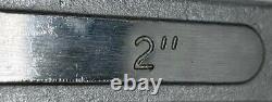 6 Pittsburgh Large SAE Wrench Combination Set Jumbo 2 1-7/8 1-3/4 1-5/8 1-1/2