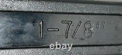 6 Pittsburgh Large SAE Wrench Combination Set Jumbo 2 1-7/8 1-3/4 1-5/8 1-1/2