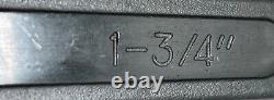 6 Pittsburgh Large SAE Wrench Combination Set Jumbo 2 1-7/8 1-3/4 1-5/8 1-1/2