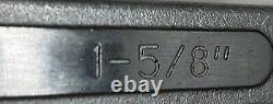 6 Pittsburgh Large SAE Wrench Combination Set Jumbo 2 1-7/8 1-3/4 1-5/8 1-1/2