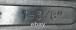 6 Pittsburgh Large SAE Wrench Combination Set Jumbo 2 1-7/8 1-3/4 1-5/8 1-1/2