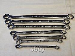 7 Armstrong Ratcheting Ratchet Box End Wrench Set Sae 27 3/4 11/16 5/8 1/2 3/8