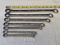 7 Armstrong Ratcheting Ratchet Box End Wrench Set Sae 27 3/4 11/16 5/8 1/2 3/8