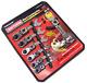 7 Pcs Ratcheting Short Locking Flex Wrench Set Craftsman 942040 Made In Usa