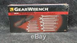 81920 GearWrench 18 Pc. METRIC XL Combination Wrench Set 7mm-24mm, 12 Points