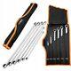 8-19mm Long Ring Ratcheting Wrench Set 6 Pcs Neo Tools 09-370 Crv Spanner Kit