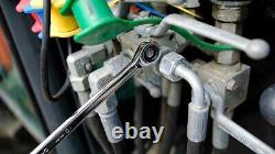 8-19mm Long Ring Ratcheting Wrench Set 6 Pcs Neo Tools 09-370 CrV Spanner Kit