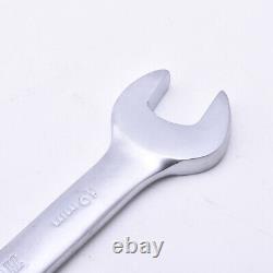 8-24mm Metric Combination Ratchet Set Spanner Flexible Head Open/Ring Wrench US