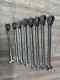 8 Pcs Snap-on 10-19mm Ratcheting Wrench Set Offset Flank Drive Srxrm Series