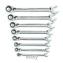 8-Piece SAE Reversible Combination Ratcheting Wrench Set 9533N per mfg 3/3/2022