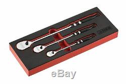 90 Tooth Aluminum Ratchet Set Ergonomic Handle And Reversible Head Sealed Design