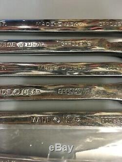 9pc MATCO TOOLS 11-19MM METRIC REVERSIBLE RATCHETING WRENCH SET FREE SHIPPING