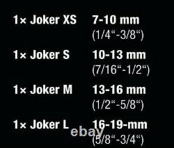 APT / Wera Joker 6004 XS S M L Auto-Self-Setting Wench 4PC Set US Shipper