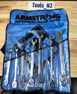 Armstrong 7 Piece Reversible Ratcheting Wrench Set 3/8-3/4 SAE