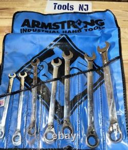 Armstrong 7 Piece Reversible Ratcheting Wrench Set 3/8-3/4 SAE