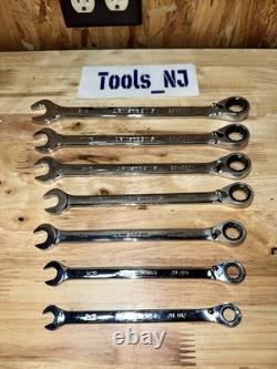 Armstrong 7 Piece Reversible Ratcheting Wrench Set 3/8-3/4 SAE